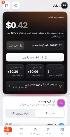 آپ کے دوست اور ان کا حصہ